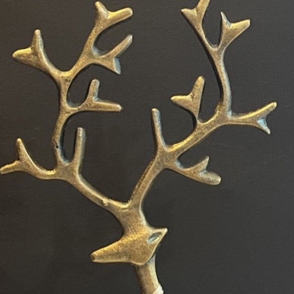 Gold Metal Reindeer 19" Tall
Rustic New Set Of 2 By 34th & Pine - Picture 2 of 7